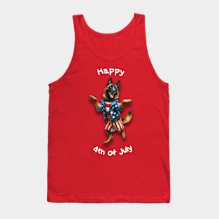 Happy 4th of July - Malinois Tank Top